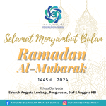 Selamat Menyambut Bulan Ramadan Al Mubarak 1445H | 2024